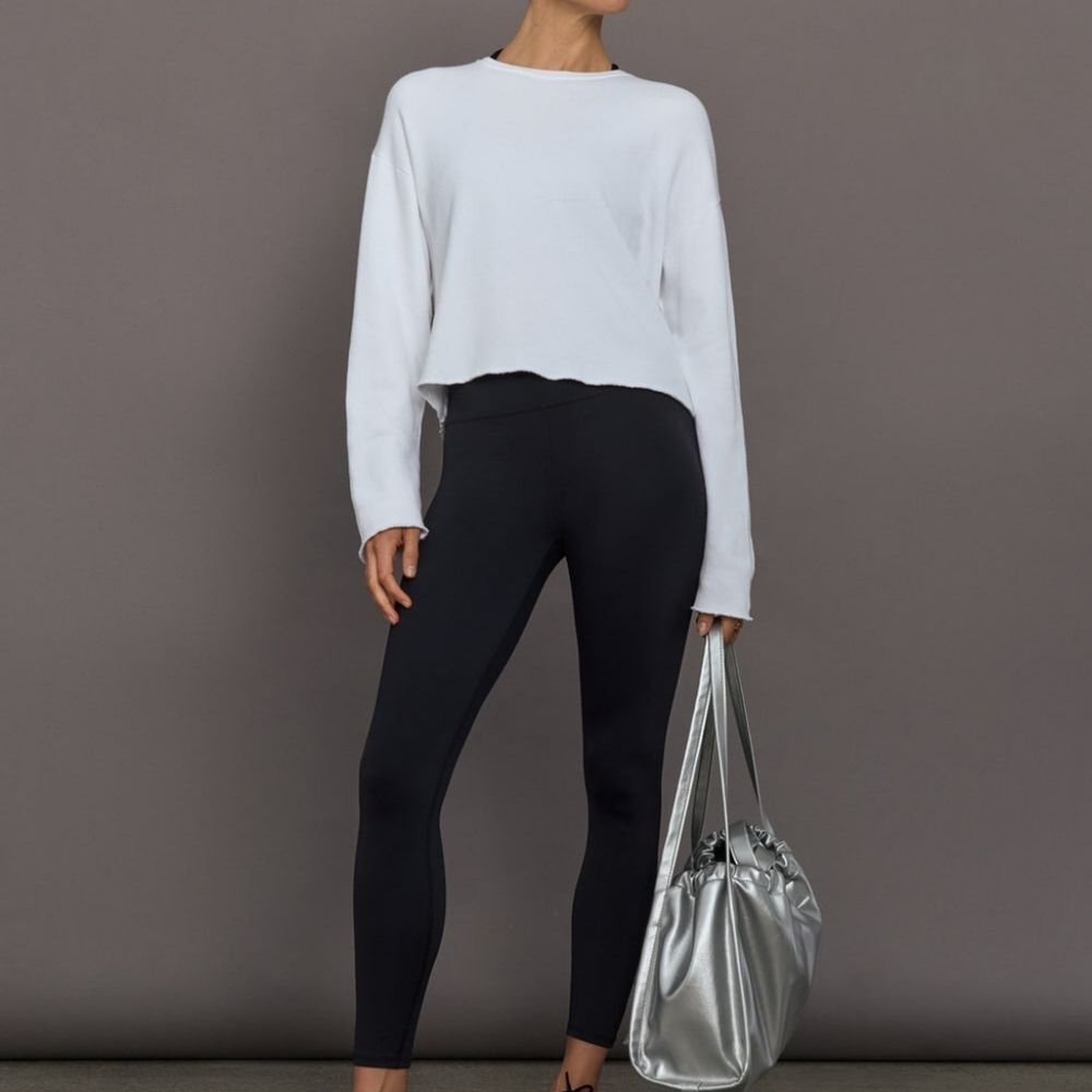 Carbon38 High Rise Full-Length Legging in Diamond Compression